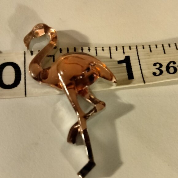 Flamingo Charm Poured Resin Jewelry Flat Back Finding Craft - Picture 5 of 5